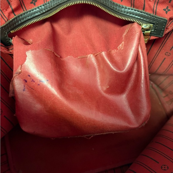 Louis Vuitton Nerverfull Damier Ebene Tote w cherry interior - Picture 12 of 17